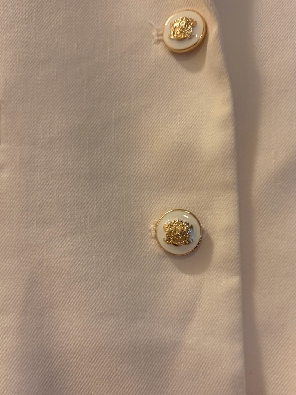 Ann Taylor Ivory Structured Single-Breasted Blazer - Picture 3 of 7